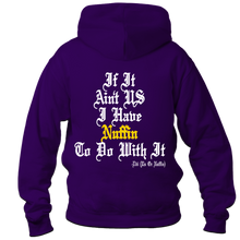 Load image into Gallery viewer, Us Or Nuffin Purple Hoodie
